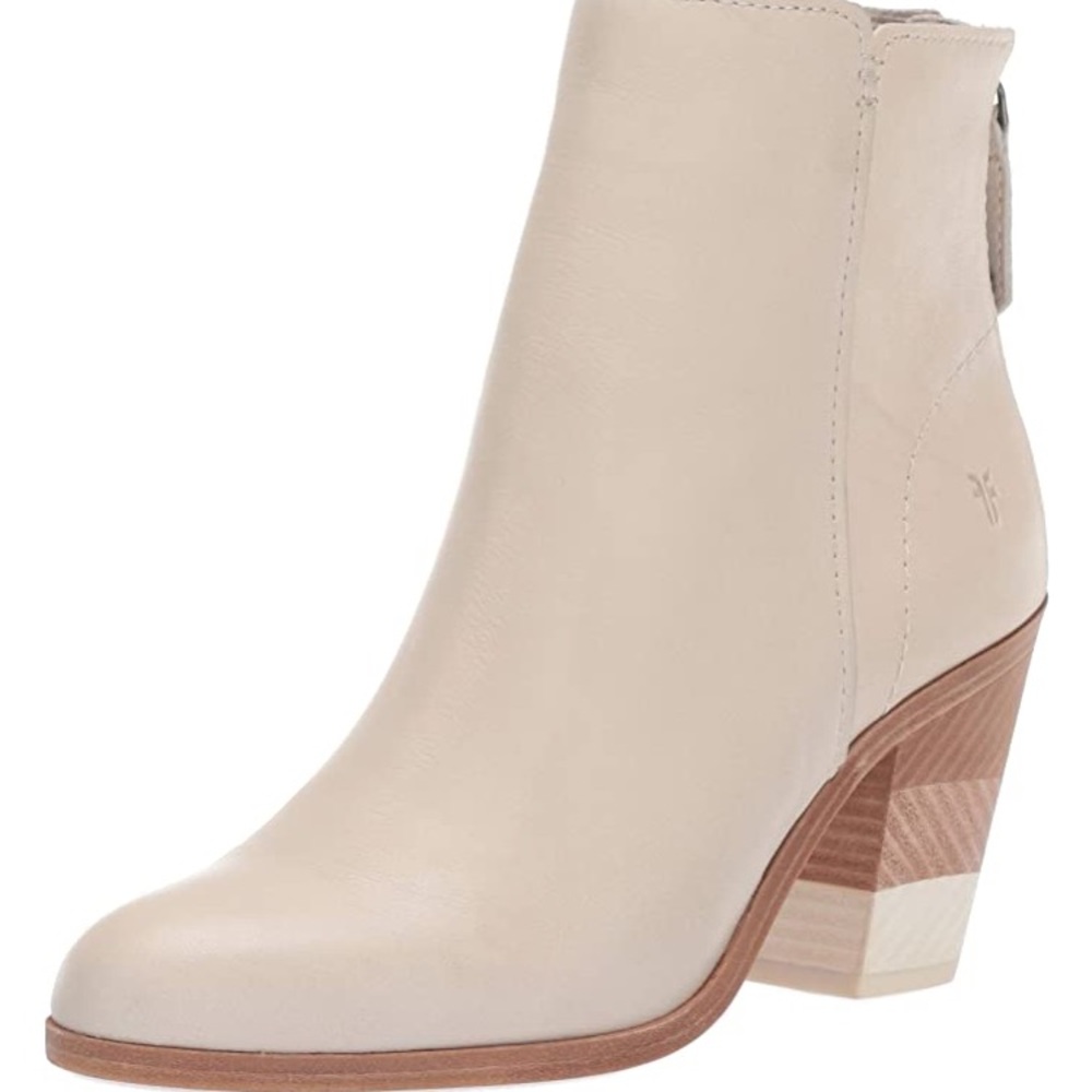 Frye Cameron Bootie off white
